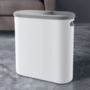 Lixeira de Banheiro VIE LENTE 10L – Pressão com Tampa, Design Compacto para Cozinha e Banheiro