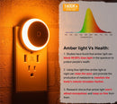 Luz Noturna LED com Sensor Inteligente Crepúsculo-Amanhecer | Plug-in Automática para Casa