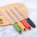 Ralador de Queijo e Zester de Limão em Aço Inoxidável com Capa Protetora | Utensílio Multifuncional para Queijo, Frutas e Chocolate com Alça Antiderrapante