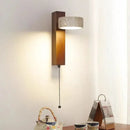 Luminária de Parede LED de Pedra Calcária Natural | Espelho de Vaidade Dupla Face Rotativo | Aplique Decorativo para Quarto e Banheiro