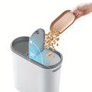 Lixeira de Banheiro VIE LENTE 10L – Pressão com Tampa, Design Compacto para Cozinha e Banheiro