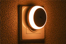 Luz Noturna LED com Sensor Inteligente Crepúsculo-Amanhecer | Plug-in Automática para Casa