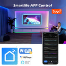 TUYA LED Strip Lights WS2812 RGBIC – Tira de LED Endereçável com Efeito Perseguidor, Wi-Fi, USB 5V, Smartlife Dreamcolor