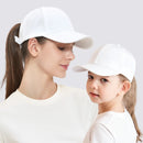 Boné Infantil de Beisebol Ajustável para Meninas – Chapéu de Sol Esportivo de Verão (53/56cm)