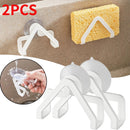 Suporte para Esponja de Pia 2 Peças | Rack de Armazenamento para Cozinha e Banheiro | Prateleira Escorredora para Utensílios