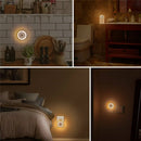 Luz Noturna LED com Sensor Inteligente Crepúsculo-Amanhecer | Plug-in Automática para Casa