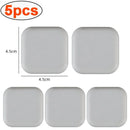 Batente de Porta de Silicone – Protetor de Parede 5 Peças