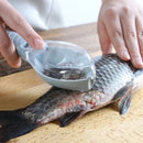 Raspador de Escamas de Peixe | Escova para Limpeza de Peixe e Frutos do Mar | Acessório de Cozinha Ecológico