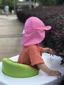 Chapéu de Sol Infantil Ajustável – Proteção Solar FPS 50+ para Bebês e Crianças