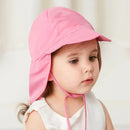 Chapéu de Sol Infantil Ajustável – Proteção Solar FPS 50+ para Bebês e Crianças