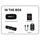 XOSS X2 Pro – Monitor de Frequência Cardíaca Recarregável para Natação, Corrida, Ciclismo e Vela