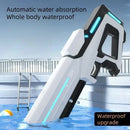 Pistola de Água Automática Abay – Brinquedo Elétrico de Tiro Contínuo para Praia, Piscina e Diversão ao Ar Livre
