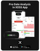 XOSS X2 Pro – Monitor de Frequência Cardíaca Recarregável para Natação, Corrida, Ciclismo e Vela