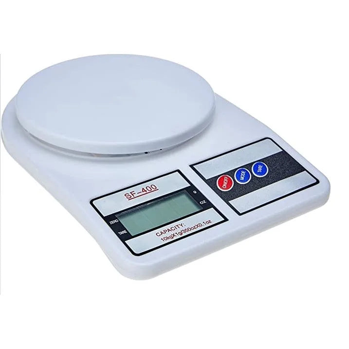 Balança Digital de Cozinha de Alta Precisão 10 kg | Display LCD e Desligamento Automático