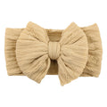 Tiarra Infantil QueenBaby com Laço em Nylon | Headband Elástico para Bebês e Crianças (0-5T)