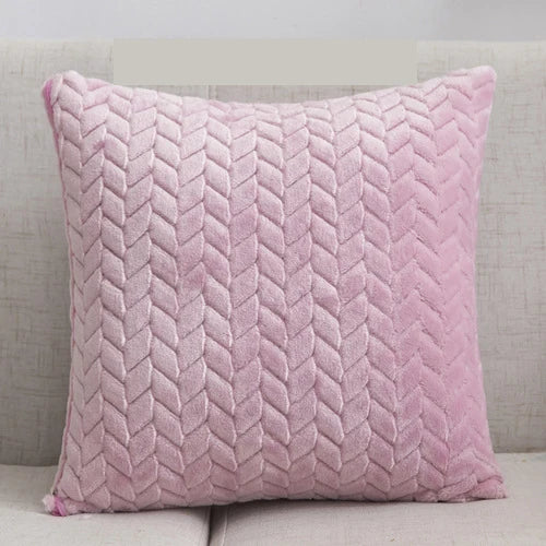 Capa de Almofada de Pelúcia Macia | Decoração de Sala, Quarto e Sofá