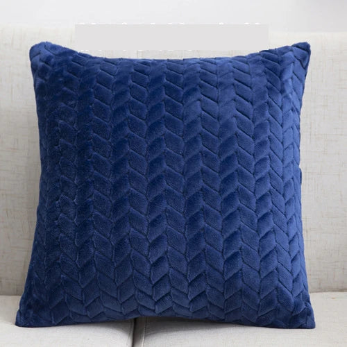 Capa de Almofada de Pelúcia Macia | Decoração de Sala, Quarto e Sofá