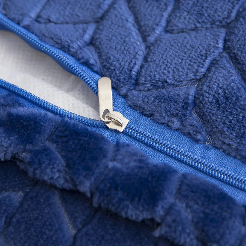 Capa de Almofada de Pelúcia Macia | Decoração de Sala, Quarto e Sofá