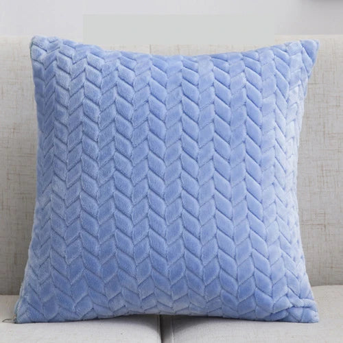 Capa de Almofada de Pelúcia Macia | Decoração de Sala, Quarto e Sofá