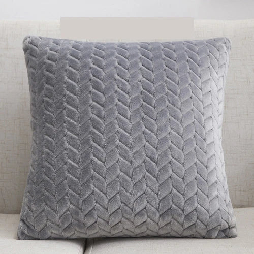 Capa de Almofada de Pelúcia Macia | Decoração de Sala, Quarto e Sofá
