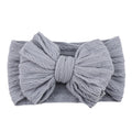 Tiarra Infantil QueenBaby com Laço em Nylon | Headband Elástico para Bebês e Crianças (0-5T)