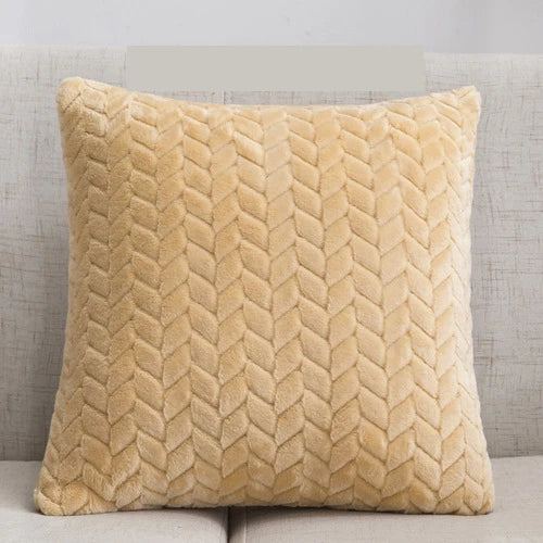 Capa de Almofada de Pelúcia Macia | Decoração de Sala, Quarto e Sofá