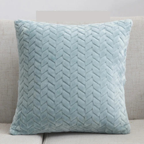 Capa de Almofada de Pelúcia Macia | Decoração de Sala, Quarto e Sofá