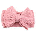 Tiarra Infantil QueenBaby com Laço em Nylon | Headband Elástico para Bebês e Crianças (0-5T)