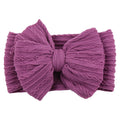 Tiarra Infantil QueenBaby com Laço em Nylon | Headband Elástico para Bebês e Crianças (0-5T)