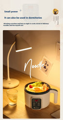 Panela Elétrica Multifuncional 2025 | Antiaderente, 1,5L–2L | Cozimento, Arroz, Sopas e Ensopados