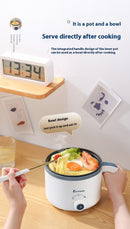 Panela Elétrica Multifuncional 2025 | Antiaderente, 1,5L–2L | Cozimento, Arroz, Sopas e Ensopados