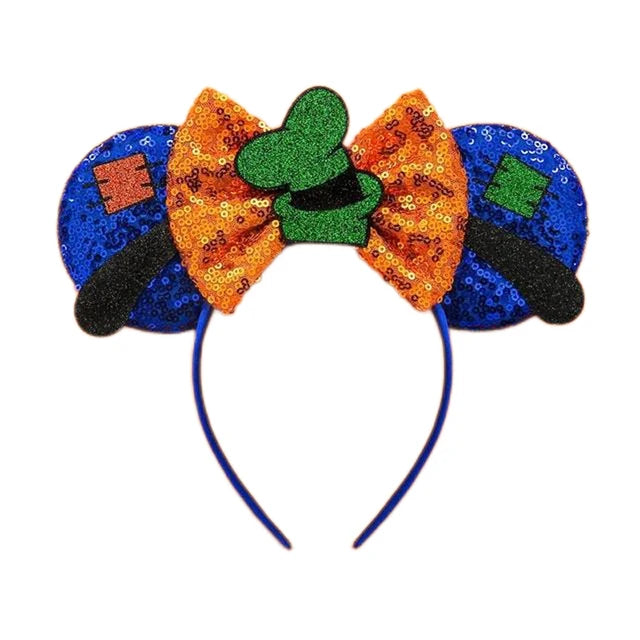 Tiaras com Orelhas do Mickey e Laços Disney – Acessórios de Cabelo para Bebês, Crianças e Adultos