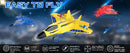 Avião RC SU35 FX620/FX820 – Modelo Planador com Controle Remoto 2.4G e Luzes LED