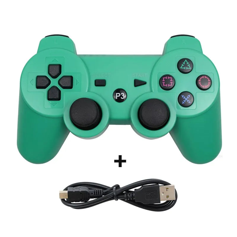 Controle Wireless Gamepad TECTINTER – Controle Bluetooth para PS3, PC e Android