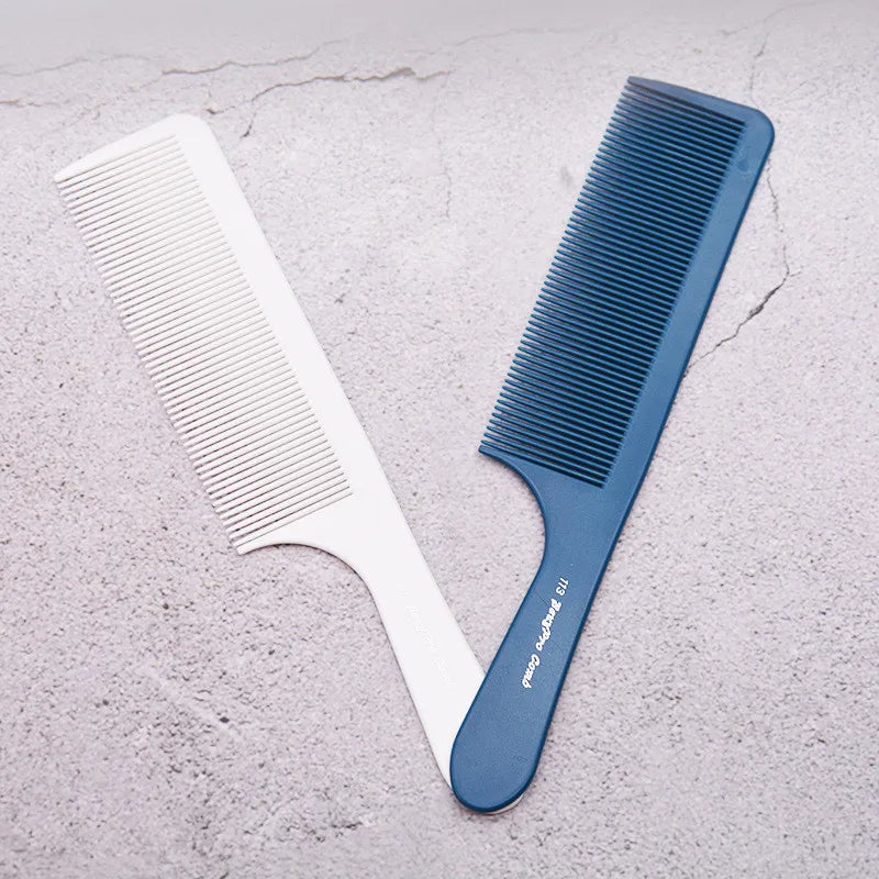Pente Profissional Antiestático para Cabelo – Barber e Salão, Escova de Corte com Dentes Largos