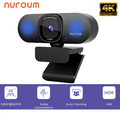 Webcam Nuroum V11 – Full HD 1080p 60fps com Microfone Integrado, Plug & Play para PC e Laptop