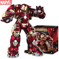 Action Figure Iron Man Anti-Hulk – Modelo Montável de 18 Polegadas com LED para Meninos
