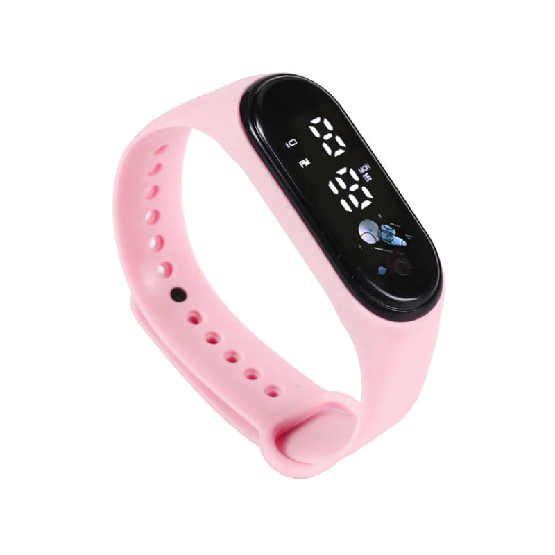 Relógio Infantil Esportivo à Prova d’Água – Analógico e Digital com Pulseira de Silicone