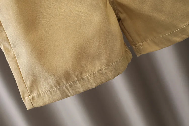 Conjunto Infantil Menino Verão – Camiseta e Shorts em Algodão 2 Peças com Estampa Divertida