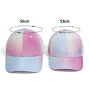 Boné Infantil de Beisebol Ajustável para Meninas – Chapéu de Sol Esportivo de Verão (53/56cm)