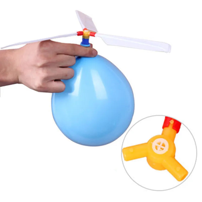 6PCS Helicóptero de Balão – Brinquedo Divertido para Crianças, Festa de Aniversário e Dia das Crianças