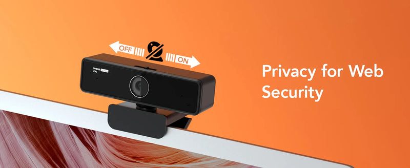 Webcam Nuroum V11 – Full HD 1080p 60fps com Microfone Integrado, Plug & Play para PC e Laptop