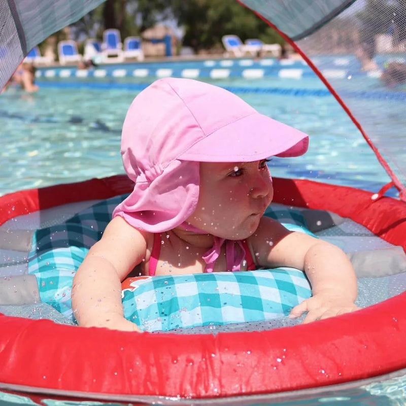 Chapéu de Sol Infantil Ajustável – Proteção Solar FPS 50+ para Bebês e Crianças