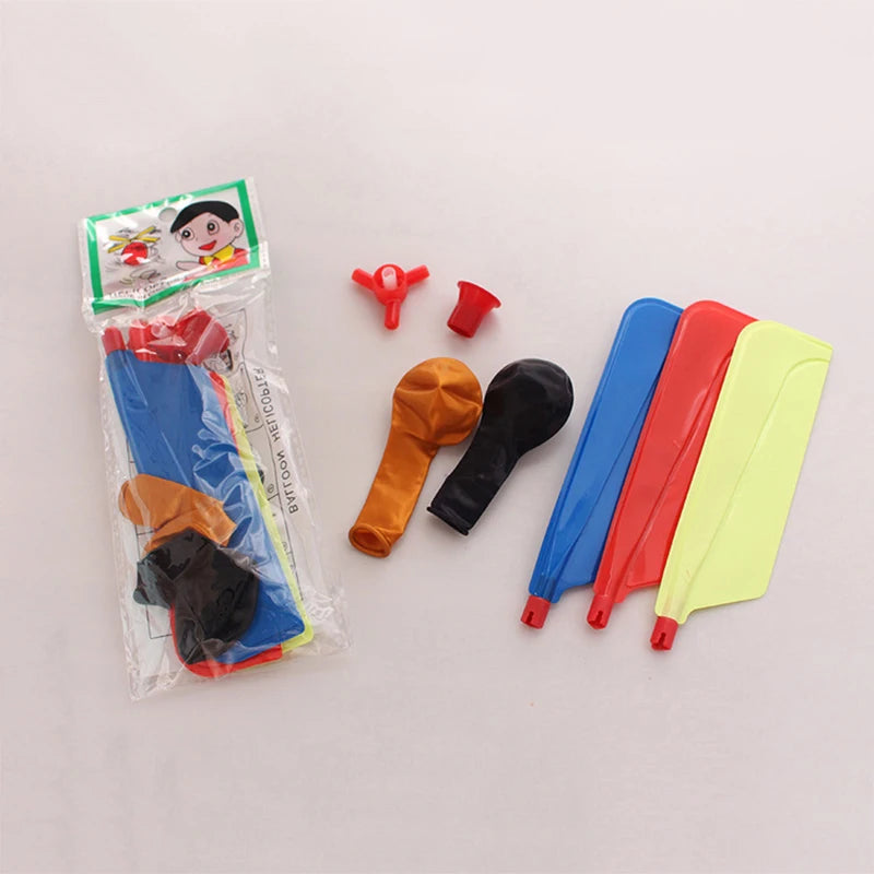 6PCS Helicóptero de Balão – Brinquedo Divertido para Crianças, Festa de Aniversário e Dia das Crianças