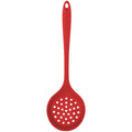 Colher Escumadeira de Silicone | Antiaderente, com Fendas, Resistente e Flexível para Cozinha