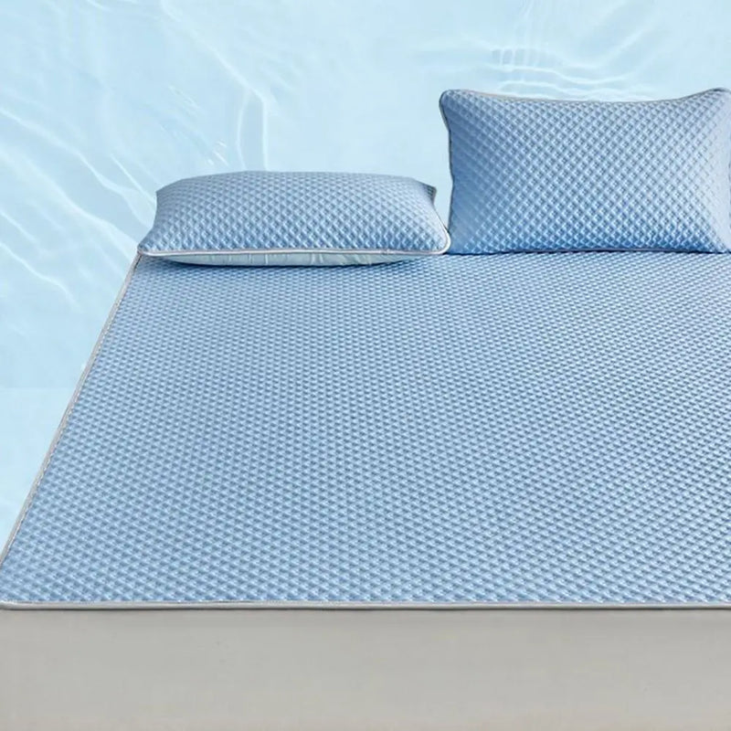 Colchão Refrescante de Seda Gelada | Respirável, Confortável e Macio para Cama