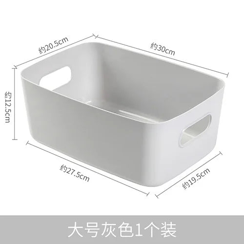 Caixa de Armazenamento Multifuncional de Plástico | Desktop, Dormitório, Banheiro, Cozinha e Quarto