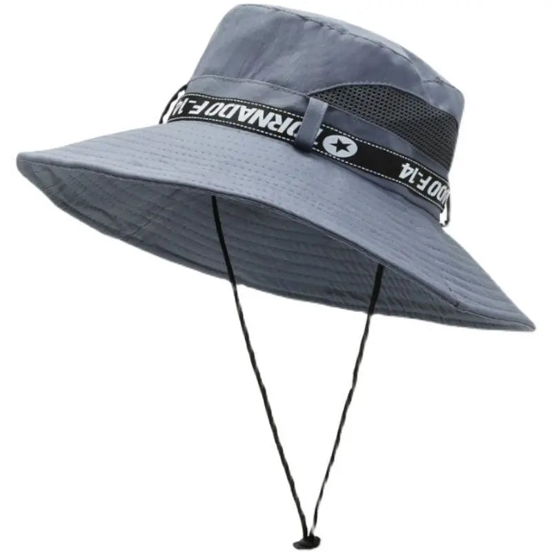 Chapéu de Sol Unissex com Aba Larga – Proteção UV para Verão, Pesca, Camping e Atividades ao Ar Livre