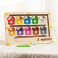 Brinquedo de Labirinto Magnético Infantil – Jogo Educativo de Concentração e Coordenação (2 a 6 anos)