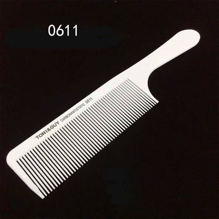 Pente Profissional Antiestático para Cabelo – Barber e Salão, Escova de Corte com Dentes Largos